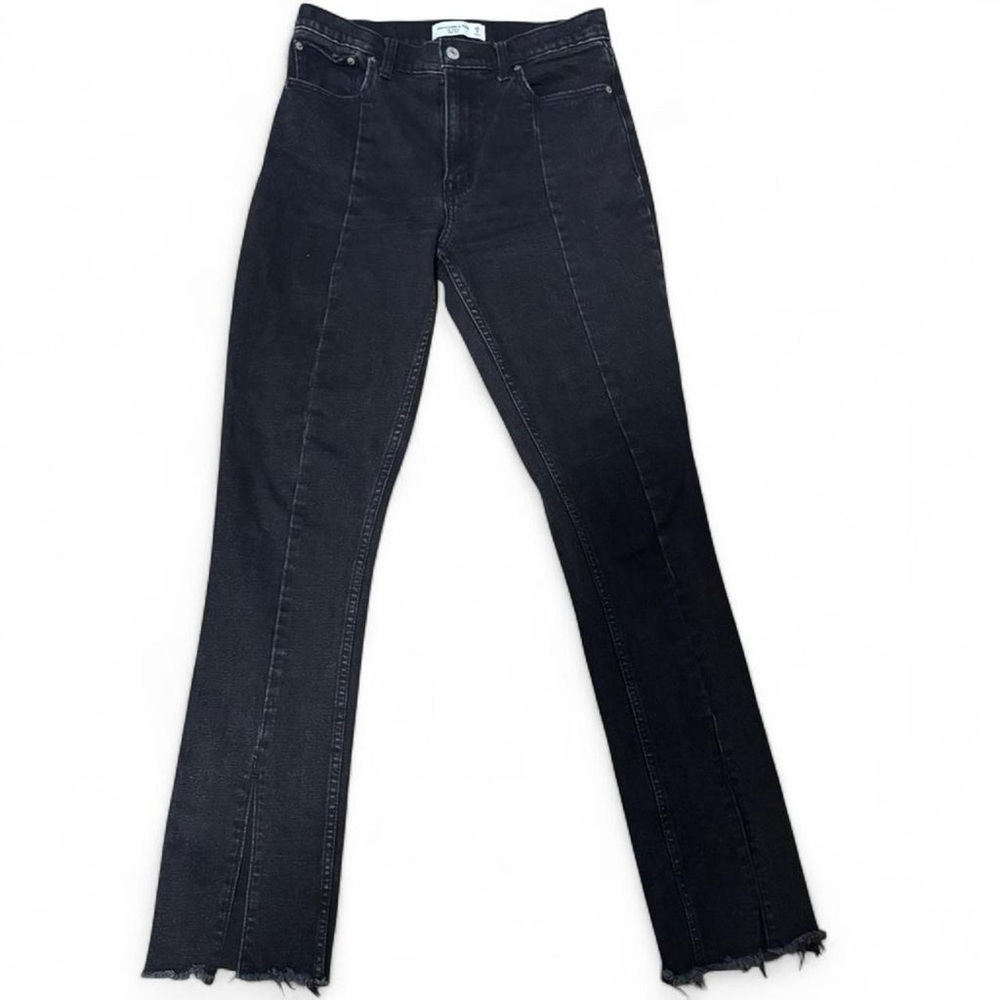 Abercrombie & Fitch skinny high rise with front leg slits women’s 6